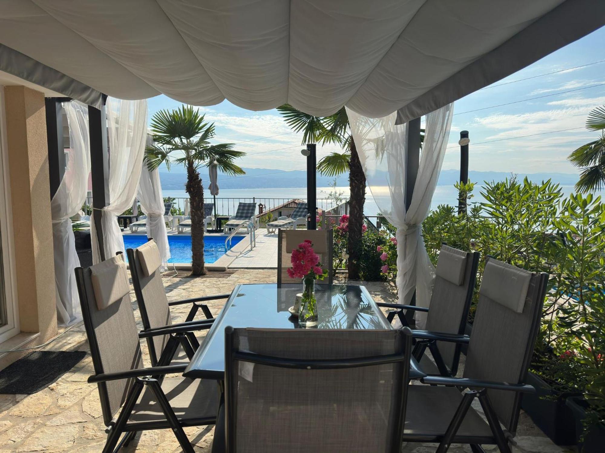 Apartments Kroatien ลอฟราน ห้อง รูปภาพ