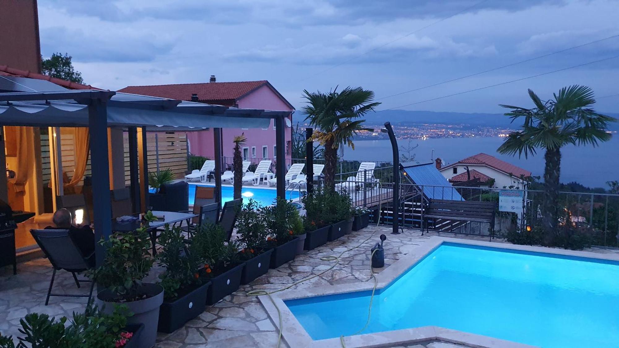 Apartments Kroatien ลอฟราน ห้อง รูปภาพ